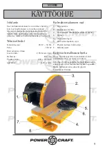 Предварительный просмотр 9 страницы Power Craft 80146 Instruction Manual