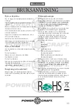 Preview for 11 page of Power Craft 81531 Instruction Manual