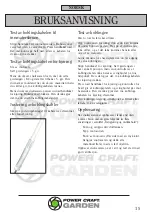 Предварительный просмотр 15 страницы Power Craft 89033 Instruction Manual