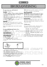 Preview for 16 page of Power Craft 89033 Instruction Manual