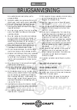 Предварительный просмотр 4 страницы Power Craft 89040 Instruction Manual