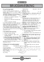 Preview for 5 page of Power Craft 89040 Instruction Manual