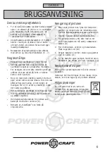 Предварительный просмотр 6 страницы Power Craft 89040 Instruction Manual