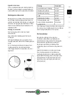 Preview for 11 page of Power Craft 89107 Instruction Manual