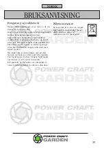 Предварительный просмотр 10 страницы Power Craft 99019 Instruction Manual