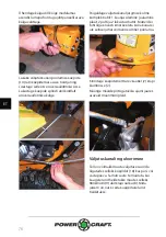 Предварительный просмотр 76 страницы Power Craft 99033 Instruction Manual