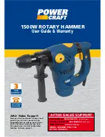 Предварительный просмотр 1 страницы Power Craft PBH-1500 User Manual & Warranty