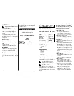 Preview for 3 page of Power Craft PCD-2400IN User Manual