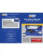 Power Craft PGSG-135 User Manual & Warranty preview