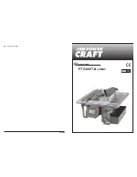 Preview for 1 page of Power Craft PTZ-600 User Manual