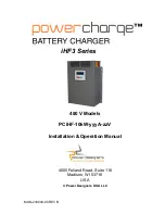 Power Designers PowerCharge iHF3 series Installation & Operation Manual preview