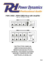 Power Dynamics 171.157 Instruction Manual предпросмотр