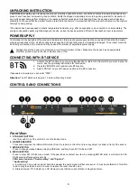 Предварительный просмотр 3 страницы Power Dynamics 172.707 Instruction Manual