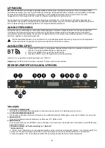 Preview for 8 page of Power Dynamics 172.707 Instruction Manual