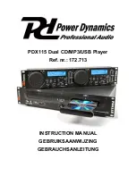 Power Dynamics 172.713 Instruction Manual preview