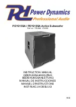 Power Dynamics 178.648 Instruction Manual preview