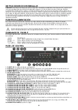 Предварительный просмотр 12 страницы Power Dynamics 952.154 Instruction Manual