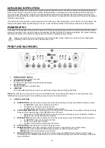 Предварительный просмотр 4 страницы Power Dynamics 953.030 Instruction Manual