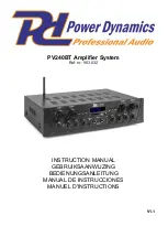 Power Dynamics 953.032 Instruction Manual preview