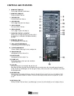 Preview for 6 page of Power Dynamics PD 510A Instruction Manual