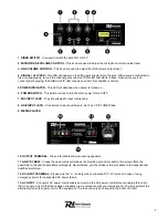 Предварительный просмотр 7 страницы Power Dynamics PDV040 Instruction Manual