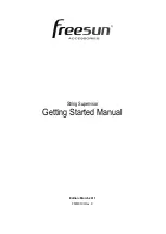 Предварительный просмотр 3 страницы Power Electronics Freesun String Supervisor FSITG0012AI Getting Started Manual