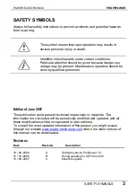 Предварительный просмотр 5 страницы Power Electronics Profipower Manual