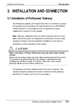 Предварительный просмотр 15 страницы Power Electronics Profipower Manual