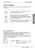 Preview for 5 page of Power Electronics SD450 Series Manual