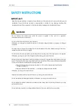 Preview for 8 page of Power Electronics SD700SP Series Hardware And Installation Manual