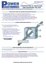 Предварительный просмотр 5 страницы Power Electronics SE-1L08 User Manual