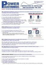 Предварительный просмотр 6 страницы Power Electronics SE-1L08 User Manual