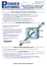 Предварительный просмотр 7 страницы Power Electronics SE-1L08 User Manual