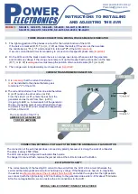 Preview for 5 page of Power Electronics SE-4E110 User Manual