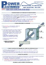 Preview for 7 page of Power Electronics SE-4E110 User Manual