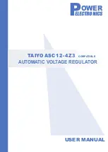 Power Electronics TAIYO ASC 12-4Z3 User Manual предпросмотр