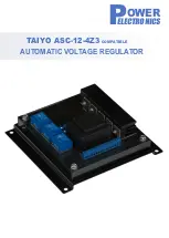 Preview for 2 page of Power Electronics TAIYO ASC 12-4Z3 User Manual