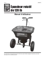 Предварительный просмотр 7 страницы Power Fist 120 lb. Broadcast User Manual