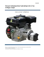 Предварительный просмотр 11 страницы Power Fist 6.5 HP Single Stage Hydraulic Power Unit User Manual