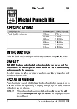 Предварительный просмотр 2 страницы Power Fist 8639106 User Manual