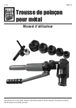 Предварительный просмотр 13 страницы Power Fist Metal Punch Kit User Manual