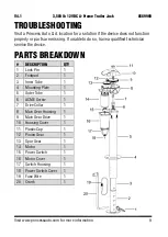 Предварительный просмотр 9 страницы Power Fist Trailer Jack User Manual