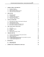 Preview for 3 page of Power Flame UCM-1000 Installation And Operation Manual