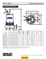 Предварительный просмотр 4 страницы Power-flo PF6NC Series Installation, Service & Parts Manual