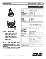 Preview for 3 page of Power-flo PFG3022 Installation, Service & Parts Manual