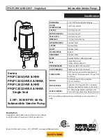 Предварительный просмотр 3 страницы Power-flo PFGPC2002HH Series Installation, Service & Parts Manual