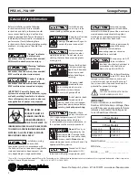 Предварительный просмотр 2 страницы Power-flo PFSE1044 Series Installation, Service & Parts Manual