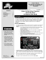 Power Gear 1510000199 Owner'S Manual preview