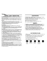 Предварительный просмотр 2 страницы Power Glide 60101235 Instruction Manual