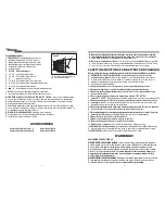 Предварительный просмотр 3 страницы Power Glide 60101235 Instruction Manual